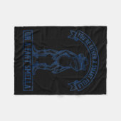 Funny Frog Smart Fella Fart Smella Cowboy Humor  Fleece Deken (Voorkant (Horizontaal))