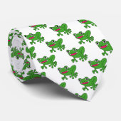 Funny frog stropdas (Opgerold)