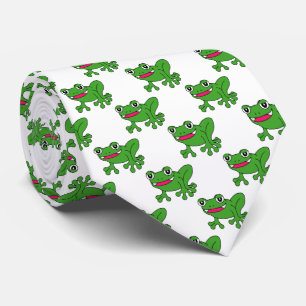 Funny frog stropdas