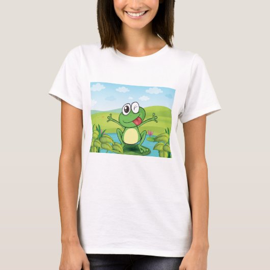 Funny Frog T-shirt (Voorkant)