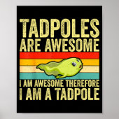 Funny Frog Tadle Lovers Design For Men Women Kids  Poster (Voorkant)