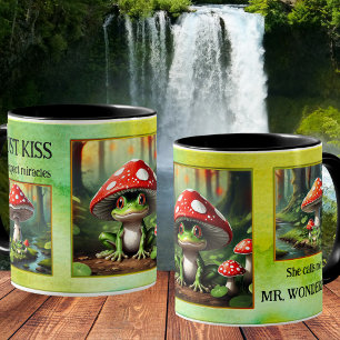 Funny Frog Waterverf Foto Koffiemok