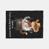 Funny Frog Witch Meme That's It You're Going In Th Fleece Deken (Voorkant (Horizontaal))