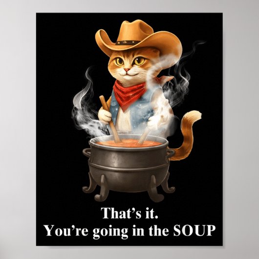 Funny Frog Witch Meme That's It You're Going In Th Poster (Voorkant)