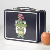 Funny Frog with mushrooms (In situ)
