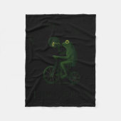 Funny Frog Wizard Off To Commit Tom Foolery Eclips Fleece Deken (Voorkant)