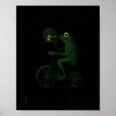 Funny Frog Wizard Off To Commit Tom Foolery Eclips Poster (Voorkant)
