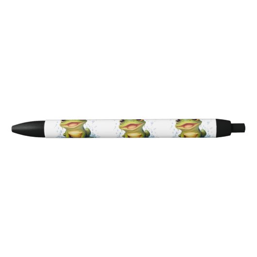 Funny frog zwarte inkt pen (Voorkant)