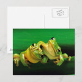 Funny Frogs Briefkaart (Voorkant / Achterkant)