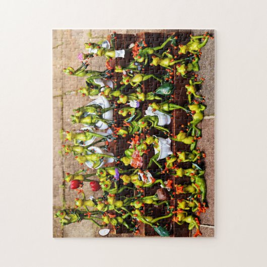 Funny Frogs Legpuzzel (Verticaal)