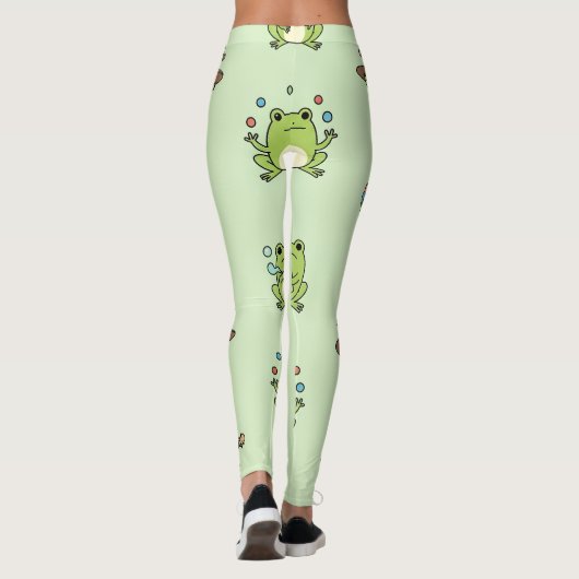 Funny Frogs on the Go Leggings (Achterkant)