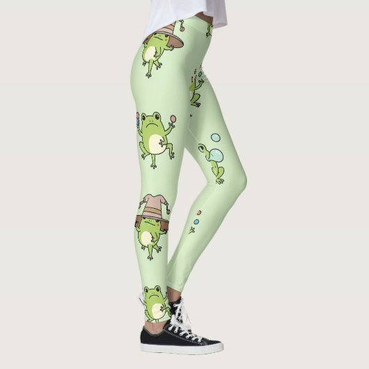 Funny Frogs on the Go Leggings (Rechts)