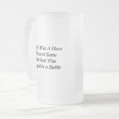 Funny Frosted Glass Beer Mok (Voorkant links)
