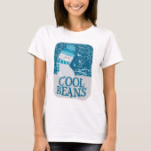 Funny Frozen Cool Beans Cute Cartoon T-shirt (Voorkant)