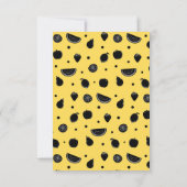 Funny Fruit Pun Banana Classroom Valentijn Card Kaart (Achterkant)