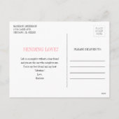 Funny Fruit Pun Berry Special Valentijn Briefkaart (Achterkant)