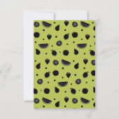 Funny Fruit Pun Pear Classroom Valentijn Card Kaart (Achterkant)