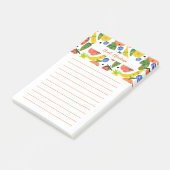 Funny Fruit Salad CUSTOMIZE IT-Notitieblok Post-it® Notes (Schuin)
