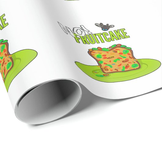 Funny Fruitcake Cadeaupapier (Rol Hoek)
