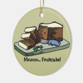 Funny Fruitcake Ornament (Links)