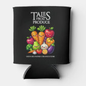 Funny Fruits Veggies Tales from Produce Grocery Blikjeskoeler (Voorkant)