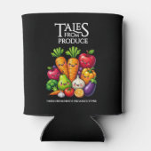 Funny Fruits Veggies Tales from Produce Grocery Blikjeskoeler (Achterkant)