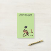 FUNNY FRUSTRATED MONKEY POST IT NOTEPAD POST-IT® NOTES (Op bureau)