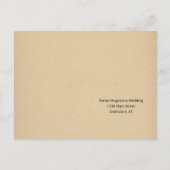 Funny & Fun Sushi RSVP Briefkaart - Kraft (Achterkant)