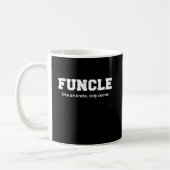 Funny Funcle College Print Koffiemok (Links)