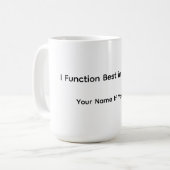 Funny Function Mug Koffiemok (Voorkant links)