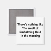 Funny Funeral Director Gifts Magneet (Voorkant / Achterkant)