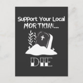 Funny Funeral Director Humor Mortician Support Briefkaart (Voorkant)
