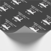 Funny Funeral Director Humor Mortician Support Cadeaupapier (Hoek)