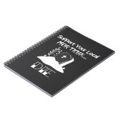 Funny Funeral Director Humor Mortician Support Notitieboek (Linkerzijde)