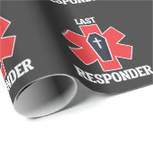 Funny Funeral Director Mortician Last Responder Cadeaupapier (Rol Hoek)