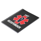 Funny Funeral Director Mortician Last Responder Notitieboek (Linkerzijde)