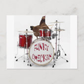 Funny Funky kip Briefkaart (Voorkant)