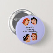 Funny Funny Dames Ronde Button 5,7 Cm (Voorkant /achterkant)