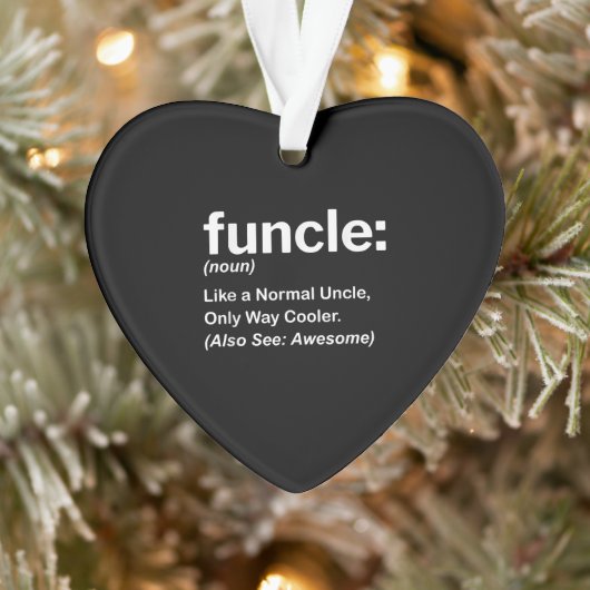 Funny Funny Definition Gift | Oom Gifts Ornament (Boom)