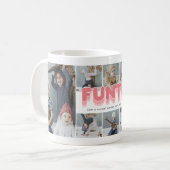 Funny Funtie Auntie Foto Collage Koffiemok (Voorkant links)