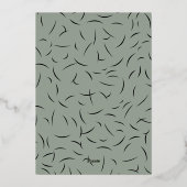 Funny Fur La La Pet Christmas Folie Feestdagenkaart (Achterkant)