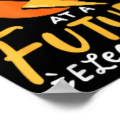 Funny Future Electrician Electrical Engineer  Poster (Hoek)