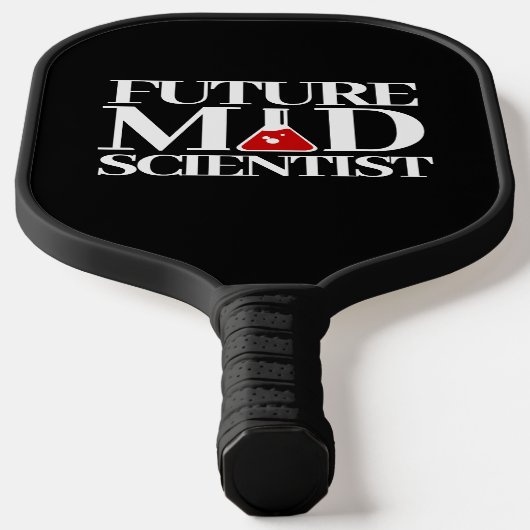 Funny Future Mad Scientist met Chemistry Beaker Pickleball Paddle (Laagn)