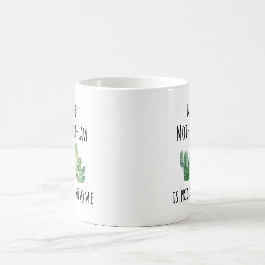 Funny Future New Moeder in Law Gift Idea Mok (Center)