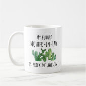 Funny Future New Moeder in Law Gift Idea Mok (Links)
