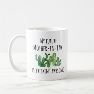Funny Future New Moeder in Law Gift Idea Mok