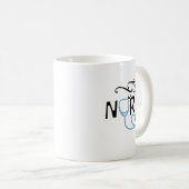 Funny Future Nurse Nursing School Student Nurse In Koffiemok (Voorkant rechts)