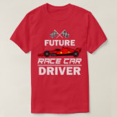 Funny Future Race Car Driver Cft voor kinderen T-shirt (Design voorkant)