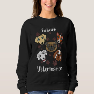 Funny Future Veterinarian Gift Cute Aspesting Vets Trui