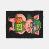 Funny G Basketball 67 Gen Alpha Slang Srts Men Boy Fleece Deken (Voorkant (Horizontaal))